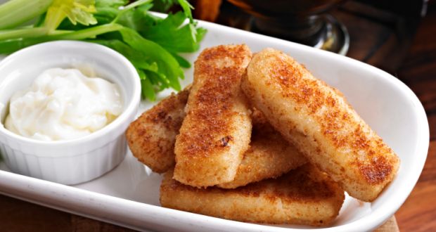 Curried Parmesan Fish Fingers