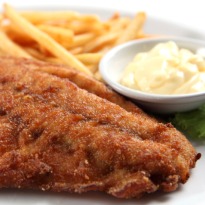 Fried Fish with Tartar Sauce