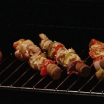 Chicken Barbequed Skewers