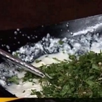 Green Chilly Raita