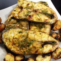 Grilled Surmai Steak