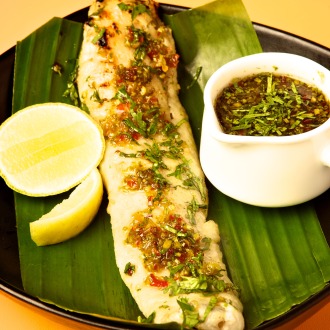 Grilled Fish South-East Asian Dressing