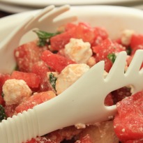 Recipe of Guilt Free Watermelon and Feta Cheese Salad