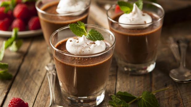 Guilt Free Dark Chocolate Mousse