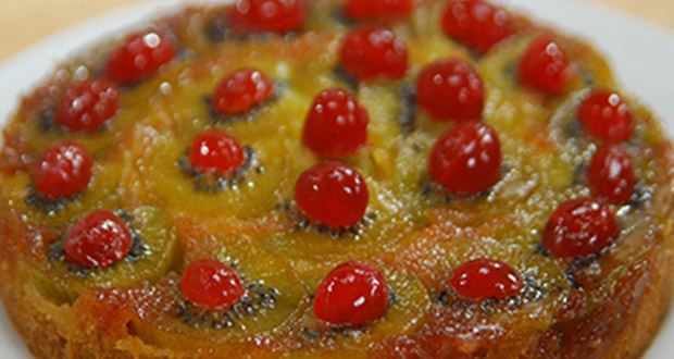 Kiwi Upside Down Cake