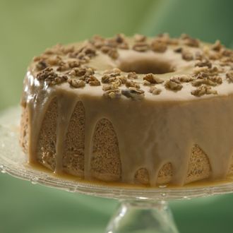 Maple Walnut Chiffon Cake