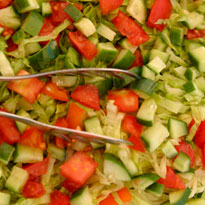 Tomato and Cucumber Salad