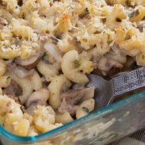 Mushroom Mac and Cheese