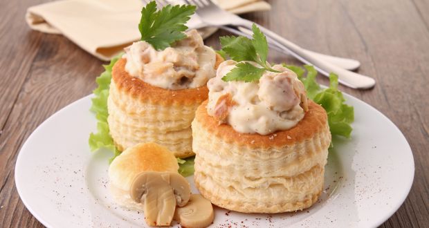 Mushroom Vol-Au-Vents