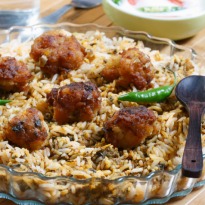 Mutton Goli Biryani