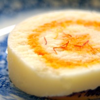 Saffron Paneer Dessert