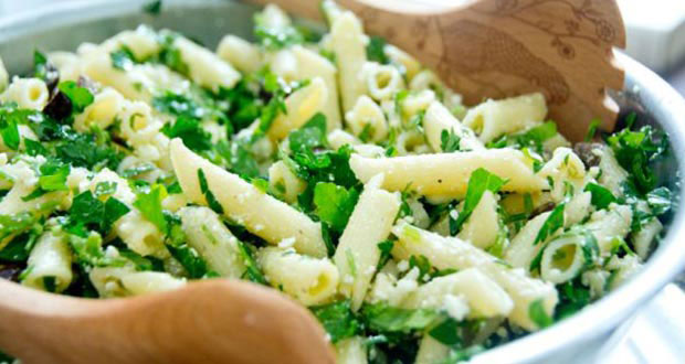 Parsley and Parmesan Pasta Salad