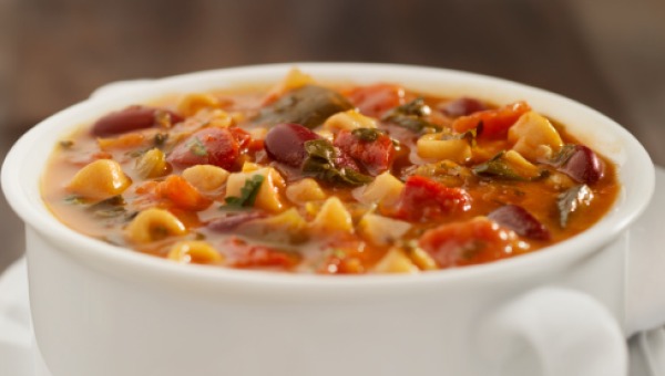 Kidney Beans and Pasta Soup