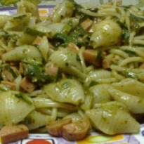 Pasta with Mint Sauce