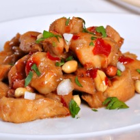 Chicken in Peanut Sauce