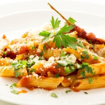 Penne with Cottage Cheese