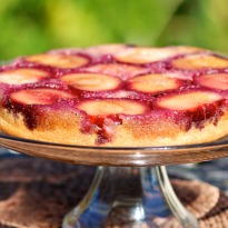 Plum Upside Down Cake