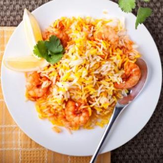 Shrimp Tellicherry Biryani