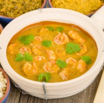 Creole Crevette (Prawns in Coconut Milk)