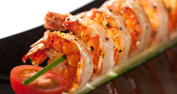 Pina Colada Prawns