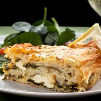 Pumpkin and Spinach Pie