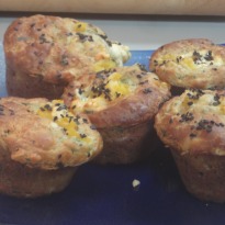 Pumpkin and Feta Muffins