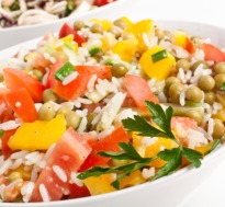 Brown Rice Salad With Veggies