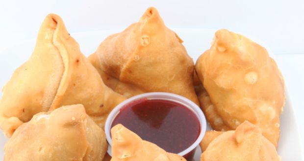 Baked Paneer Samosa