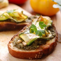 Spinach Crostini