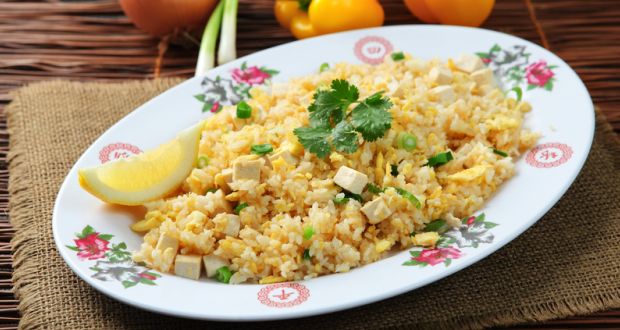 Stir Fried Tofu with Rice