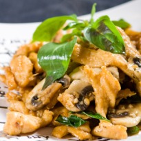 Stir Fried Mushrooms