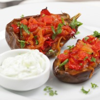Stuffed Aubergines