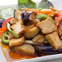 Stir Fried Capsicum and Tofu