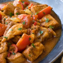 Tomato Chicken Curry