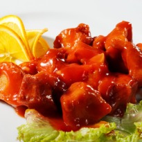 Vegetables in Plum Sauce