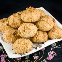 Microwave Walnut Cookies