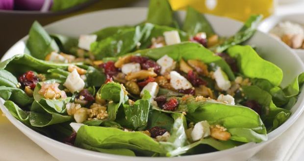Warm Spinach Salad