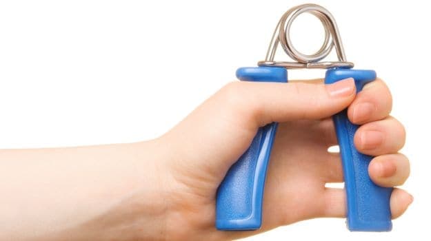 People with stronger hand grips were often pumping more blood per heartbeat