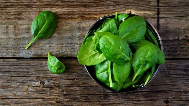Hair care: Spinach is loaded with iron that can promote hair growth