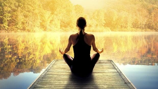 Meditation helps in reducing stress and anxiety