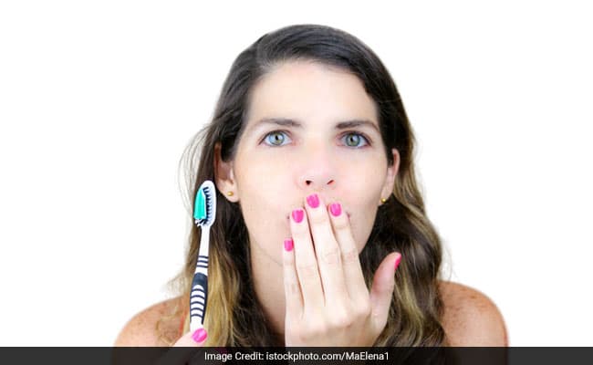 Bad breath or halitosis is usually due to the breakdown of proteins by bacteria.