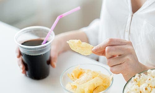 Sodas as well as fried chips are both bad for the body, especially in summer as they are dehydrating