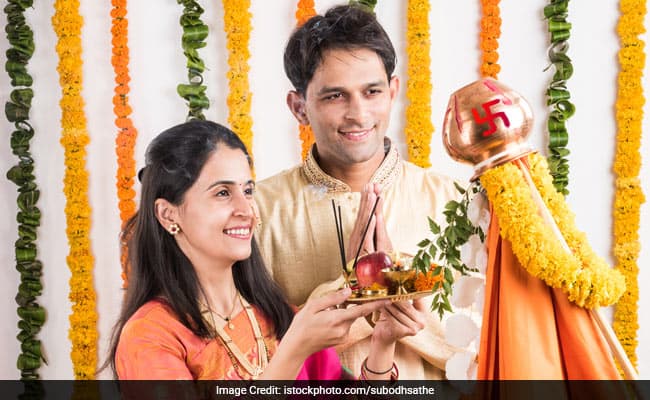 Gudi Padwa or Ugadi marks the beginning of spring and is considered a very auspicious time.