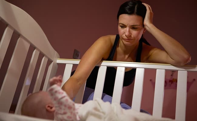 Women tend to experience more sleep disruptions than men after the birth of a child