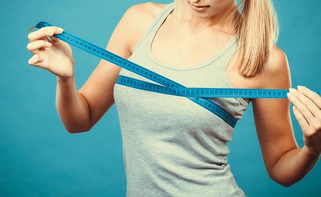 Get your breasts measured once in a while and wear the right sized and shaped bras