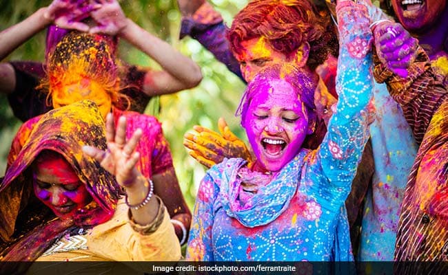 The festival of colours is celebrated all across the country