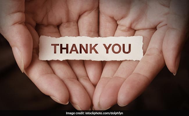 Thank you notes can help in improving emotional well-being in the long run