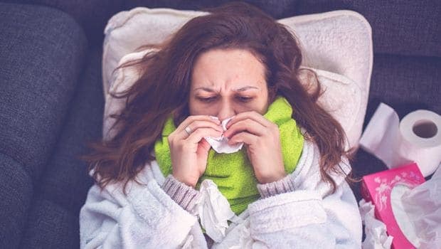 Symptoms of sinus infection are similar to common cold