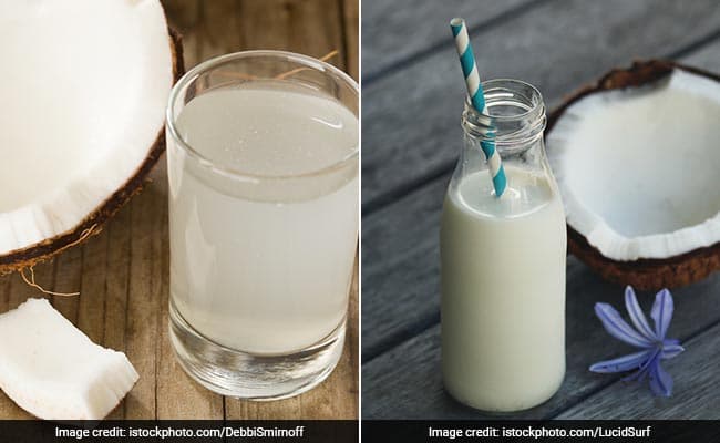 Coconut water VS coconut milk, why is healthier and why?