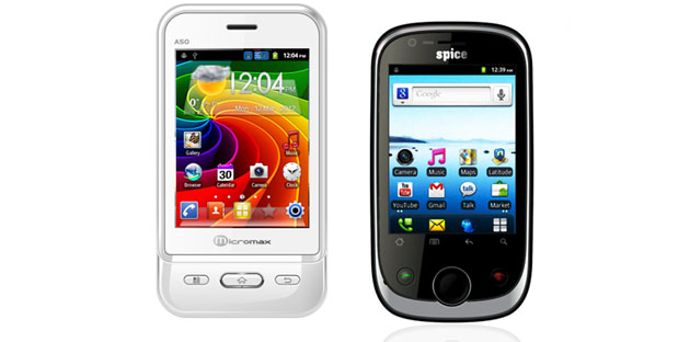 Micromax A50 Superfone Ninja vs. Spice Mi 280